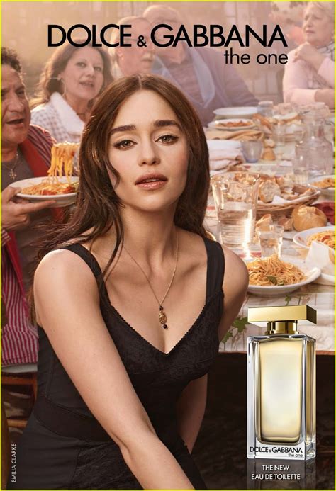 dolce gabbana parfum werbung emilia clarke